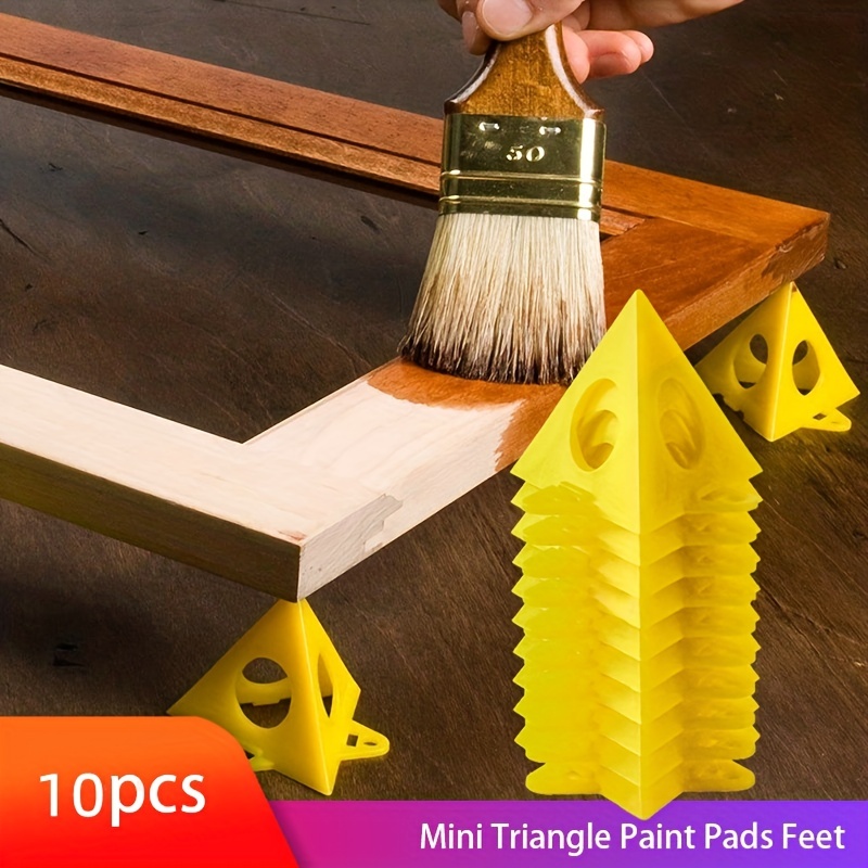Pyramid Stands Painter's Painting Stands, 12-50 Pack 4 Holes Mini Cone Paint Stands, Canvas Stand