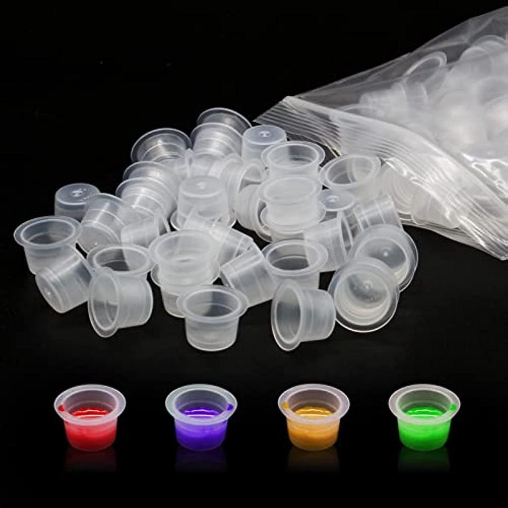 Tattoo Ink Cup Pack Of 100 PC / 500 PC ( Small , Medium and Large )