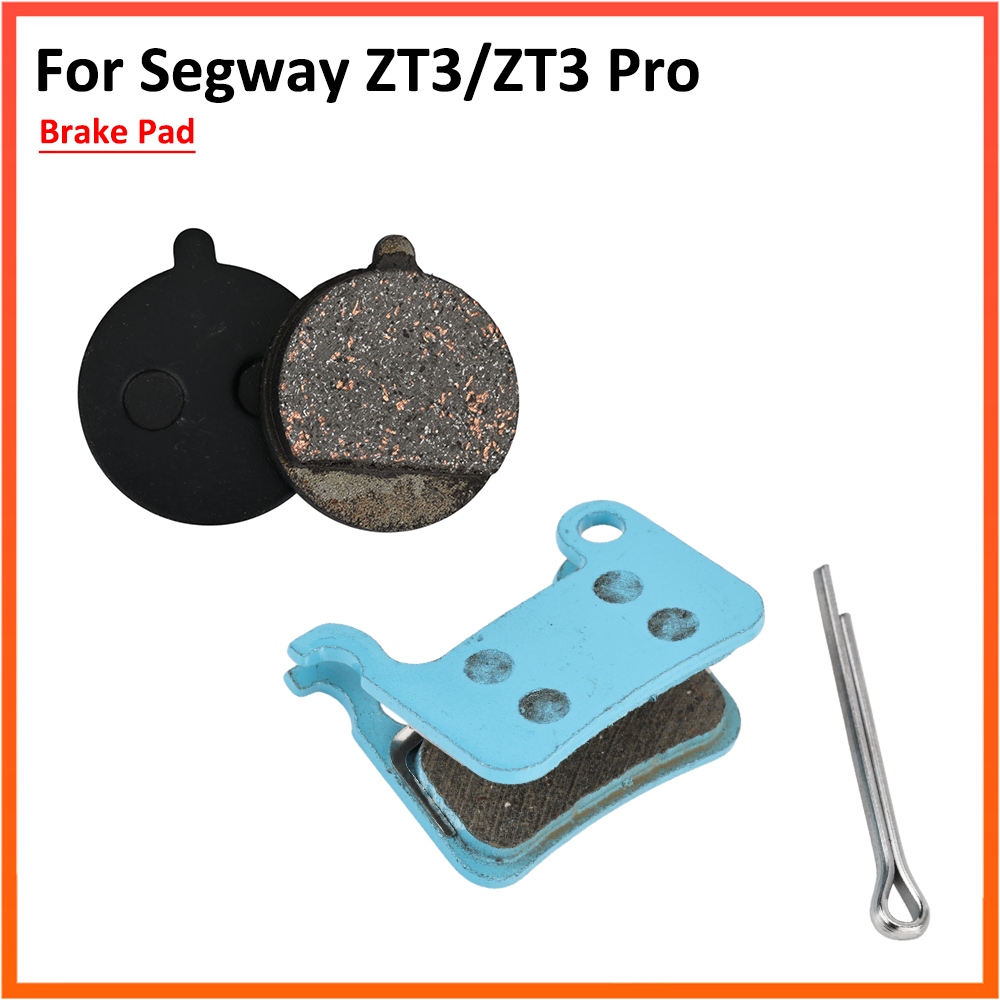 Brake Pads For Segway Ninebot ZT3 / ZT3 Pro Electric Scooter Front Rear Whell Disc Brake Semi Full Metal Pad Replacement Parts