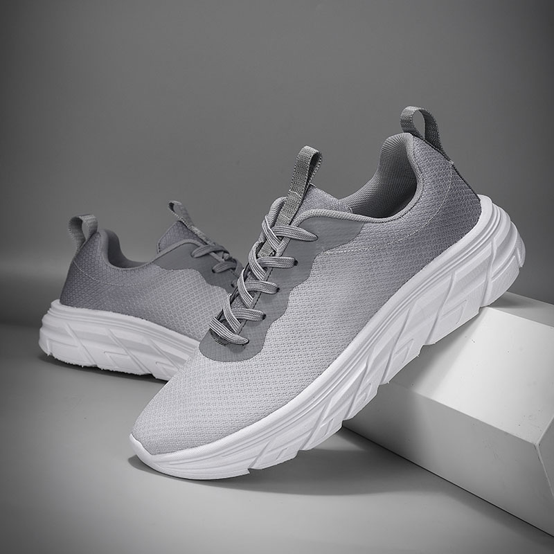 NonSlip Running Shoes Men Soft Cushion Running Shoes Breathable Mesh Sneakers for Walking Jogging Gym All Seasons