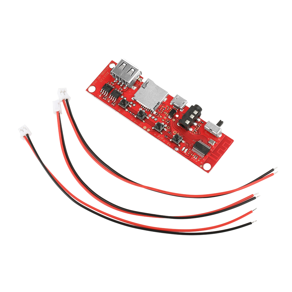 DIY Bluetooth Audio Module Multifunctional Audio Amplifier Circuit Board V96 Bi-Amplifier Color Light Micro USB Charge Interface