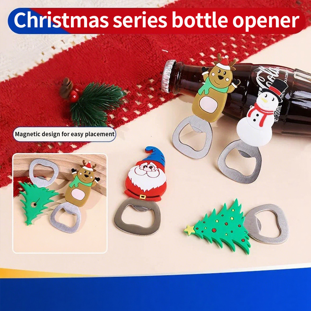 4PCS/1PC Creative Bottle Opener - Multi functional Stainless Steel Bottle Opener - Essential for