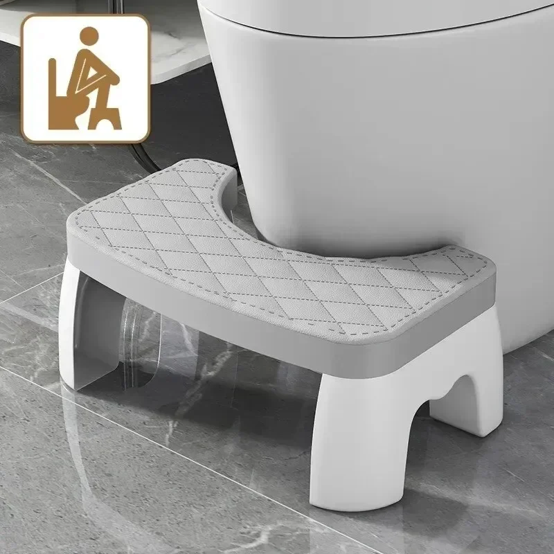 1PC Waterproof Squatty Potty Toilet Stool Toilet Foot Stool Squat Stool For Pregnant Woman Children Old People
