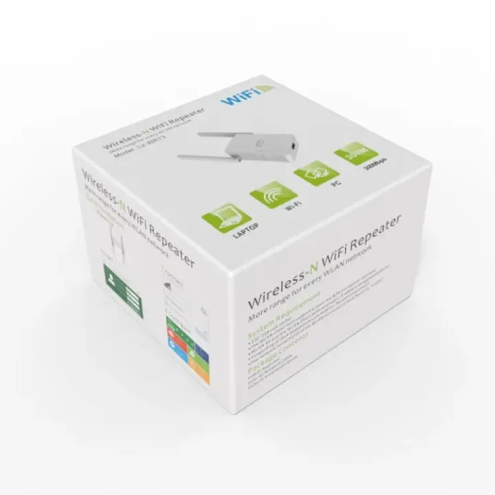 Generic White WiFi Range Extender 300MBPS Wireless-N AP/Repeater