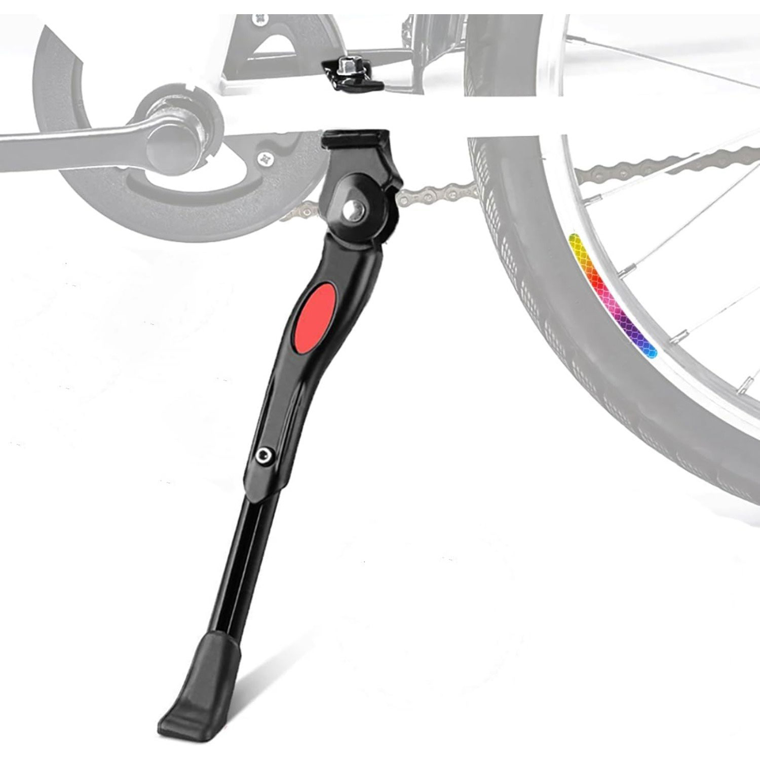 Bike Aluminium Alloy Middle Support Side Rack Kickstand for Mountain Road Bicycle