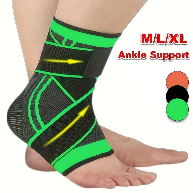 1PC/2PCS Ankle Support Brace With adjustable straps, Best Ankle Compression Support Brace for Foot and Heel