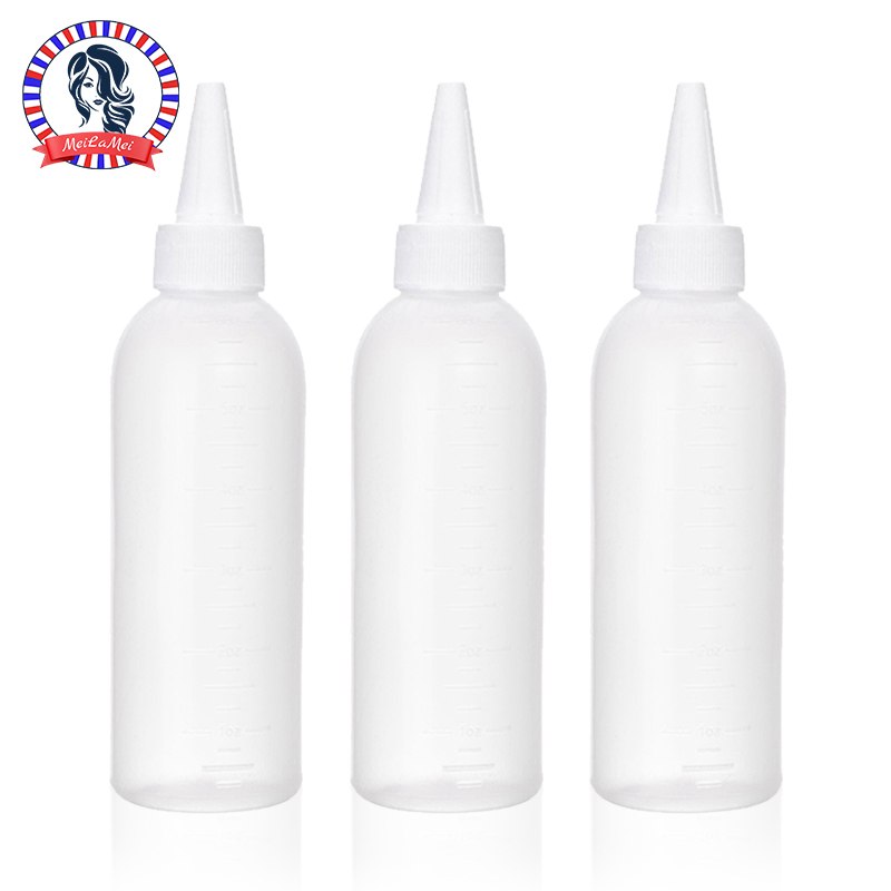 1/23 Pcs Portable Hair Dye Oil Applicator Bottle, Travel Bottles, Fillable Squeeze Bottles, PET Dispenser, Dropper Bottles, pen gpt