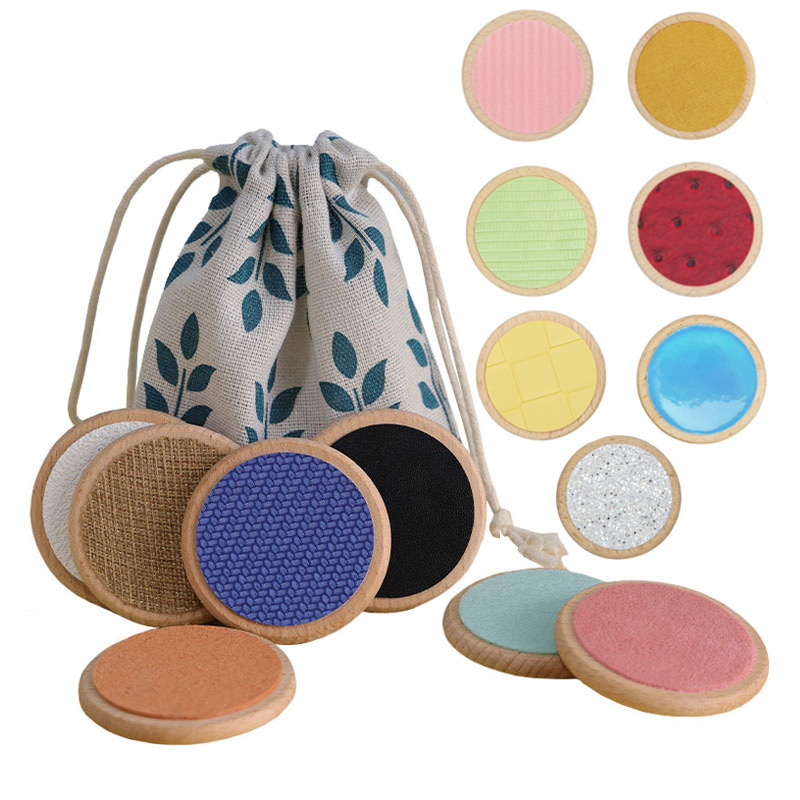 Sensory Toys Tactile Board Matching Game Tactile Color Cognition Parish Memory Training Montessori Toys For Children Kid