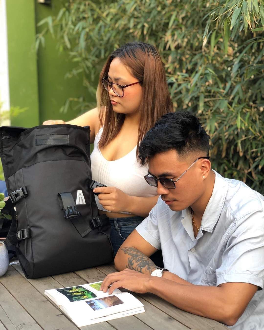 AI Rolling Bag For Office, School College & Trekking