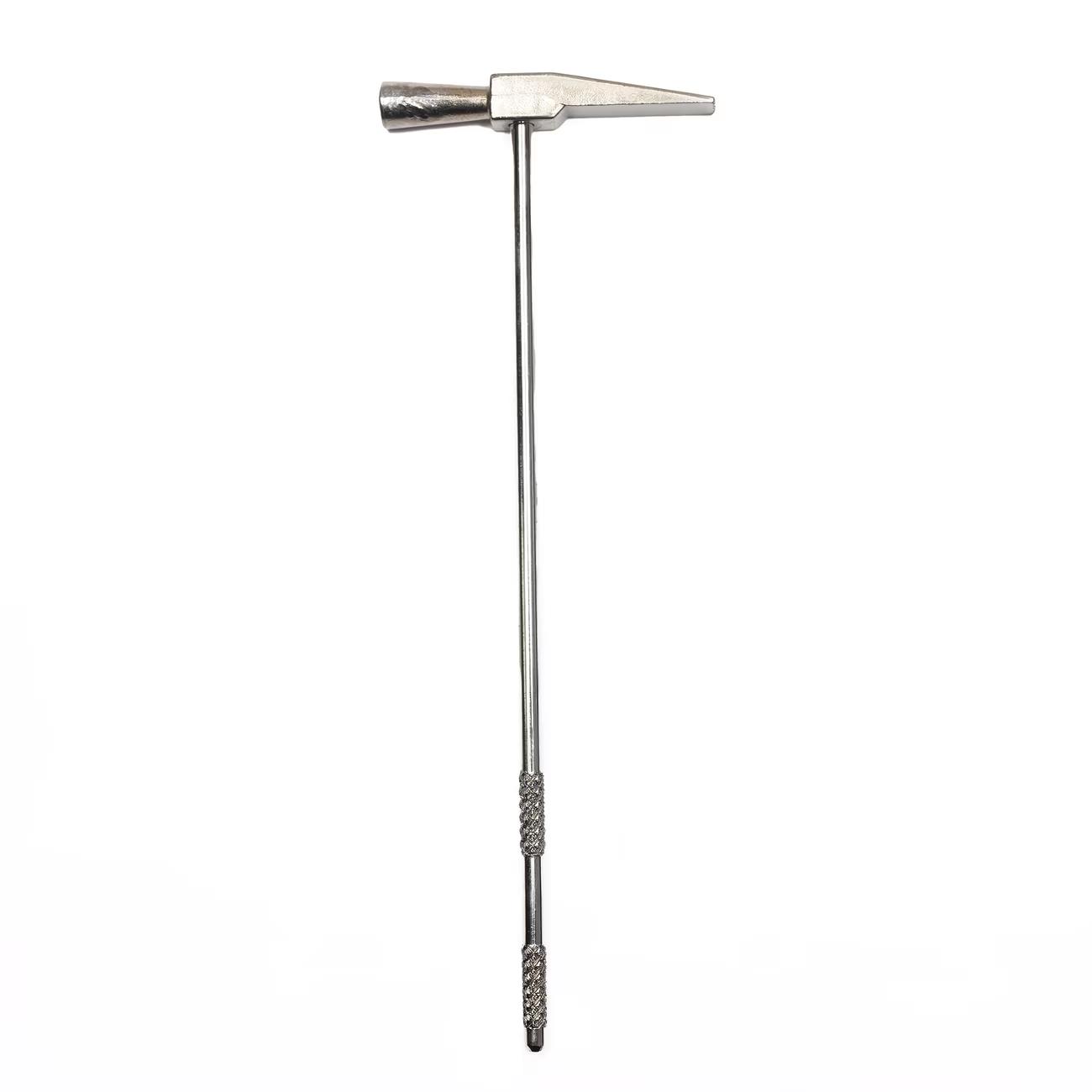 1pcs Stainless Steel Jewelry & Kalimba Tuning Hammer - Heavy Duty, Multi-Tone, for DIY Professionals