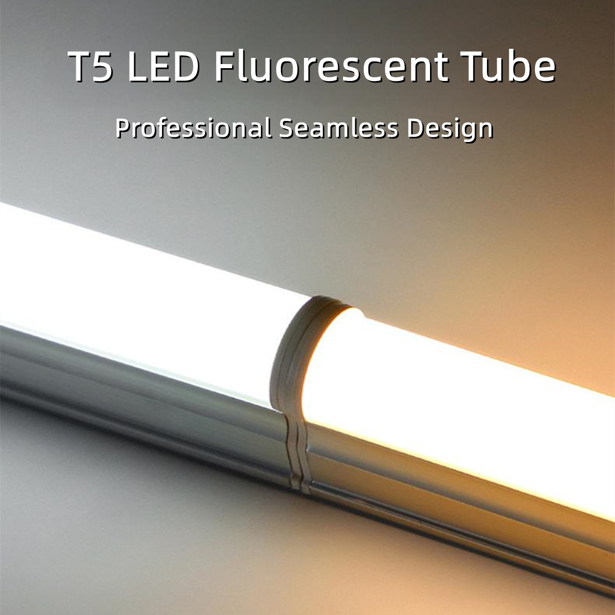 Kitchen Efficient Lighting LED Tube 85V-265V Energy T5 Aluminum Lamp for Replacement Fluorescent Tube for Hotel Garage,Non-glare