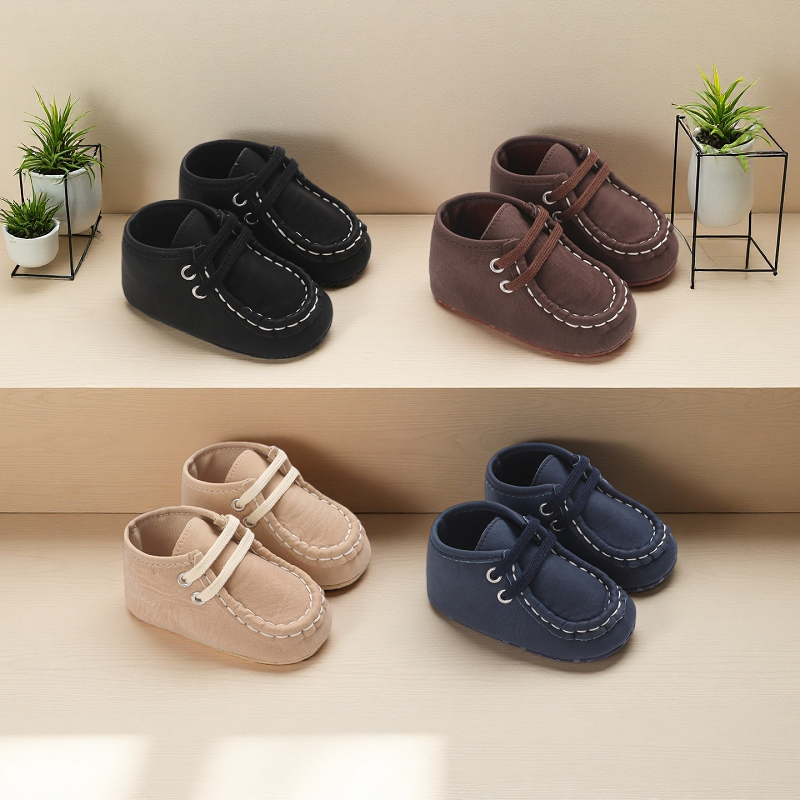 Hot Selling Baby Casual Sports Shoes Spring and Autumn Girls and Boys High Quality Sole Anti Slip Prewalker Shoes