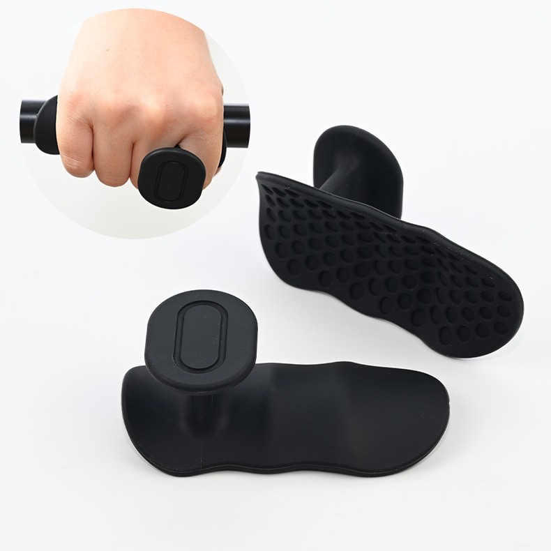 Silicone Palm Grip Pull Up Grips for Weightlifting Honeycomb Elastic Finger Anti-slip Glove Home Gym Fitness Equipment 1Pair