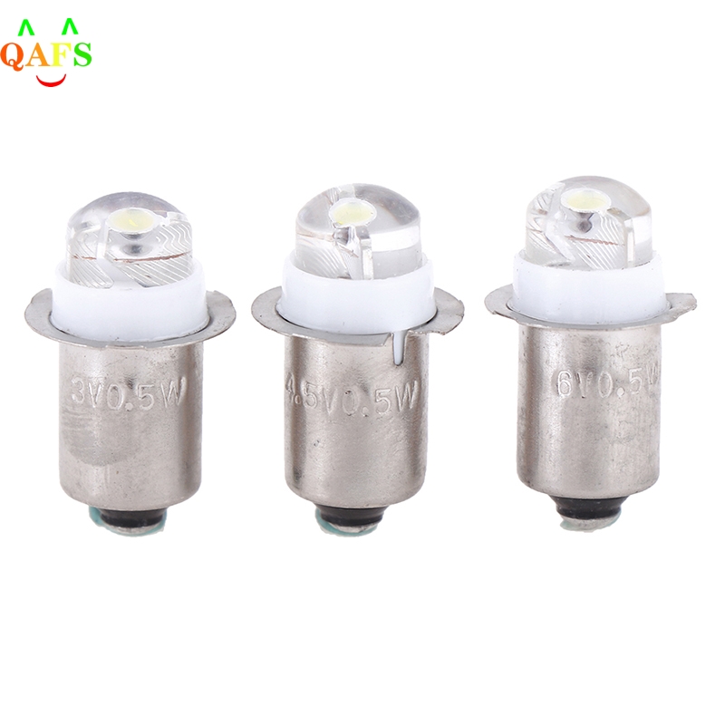 1PC LED Light Bulb P13.5S 0.5W Work Light Flashlight Replacement Led Work 3V 4.5V 6V 50000 Warm White