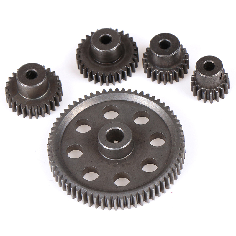 SW New 1pc/1set new HSP Steel Metal Spur Differential Main Gear 17T/21T/26T/29T/64T Pinion Gear 3.17mm Aperture