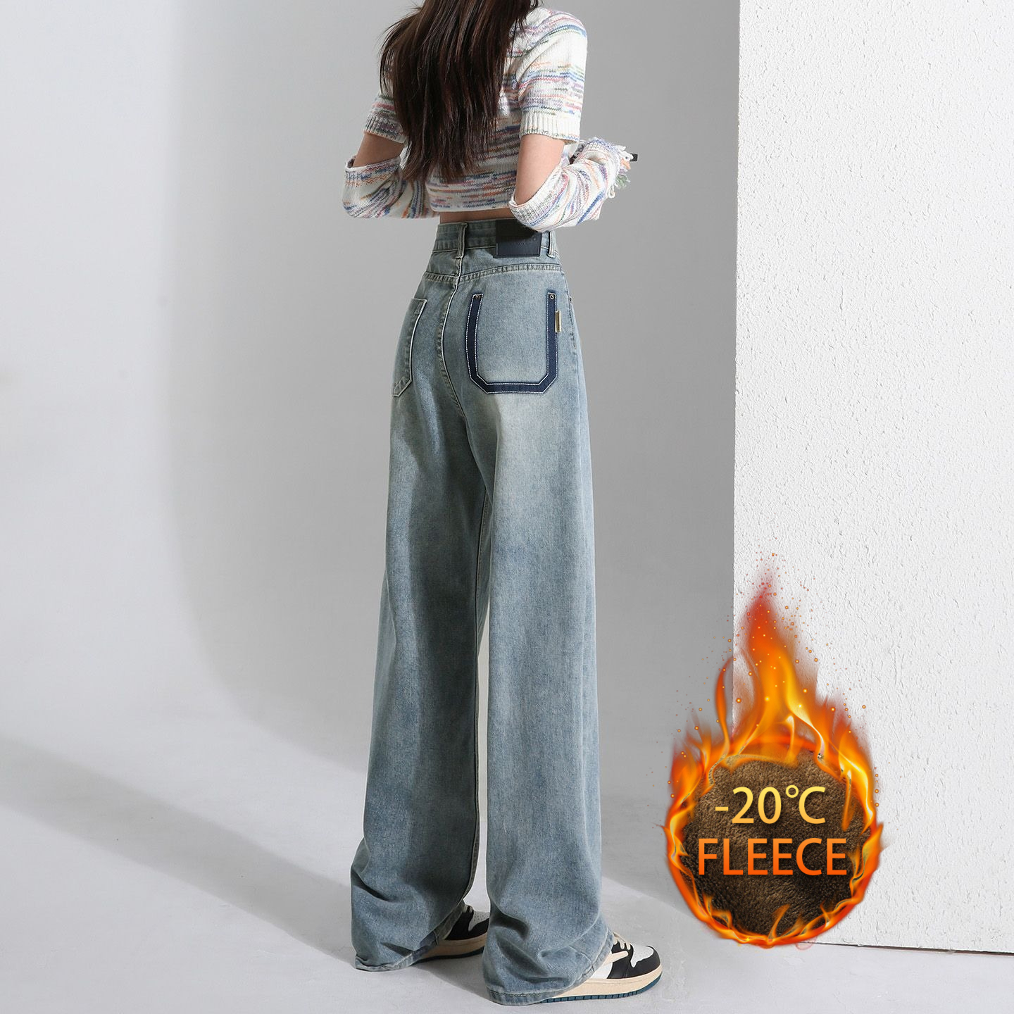 Baggy Jeans Women Wide Leg Denim Pants Y2K Aesthetic Streetwear Loose Fit Retro Female Fashion Trendy Casual Outfits Jeans
