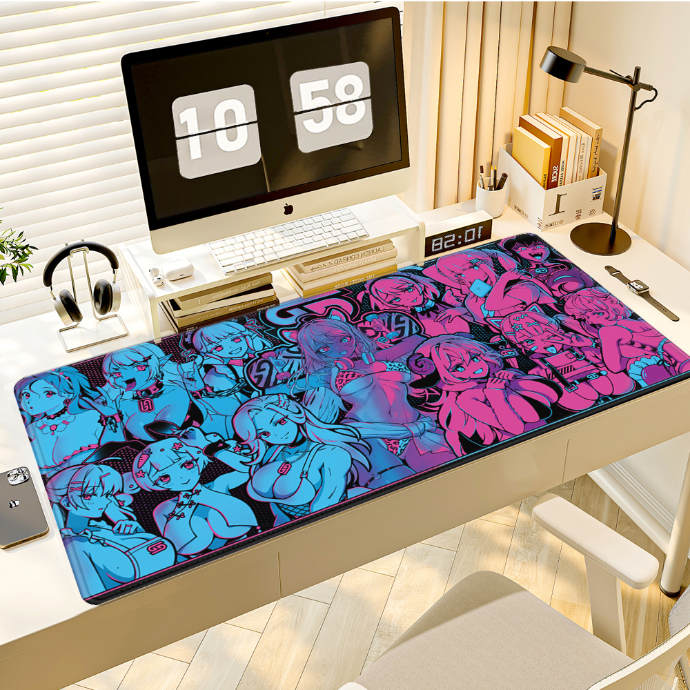 HYBXAXC XXL Waifu Cups Season 5 Anime Large Mouse Pad Rise Of The Thorns PlayMat Office Mousepad Game Creative Desk Gaming Mat