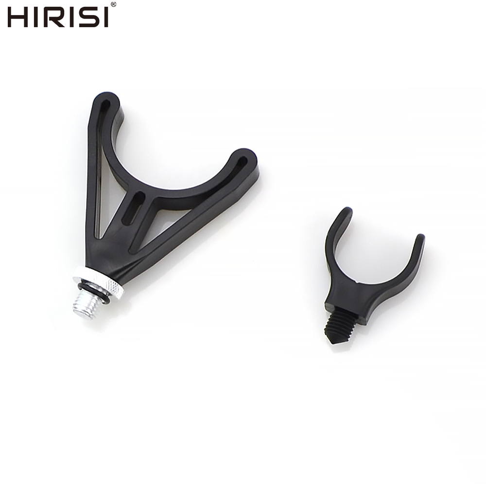 Hirisi 2 Pieces Carp Fishing Rod Rest Head For Fishing Bank Sticks Buzz Bar Fishing Tackle Tools