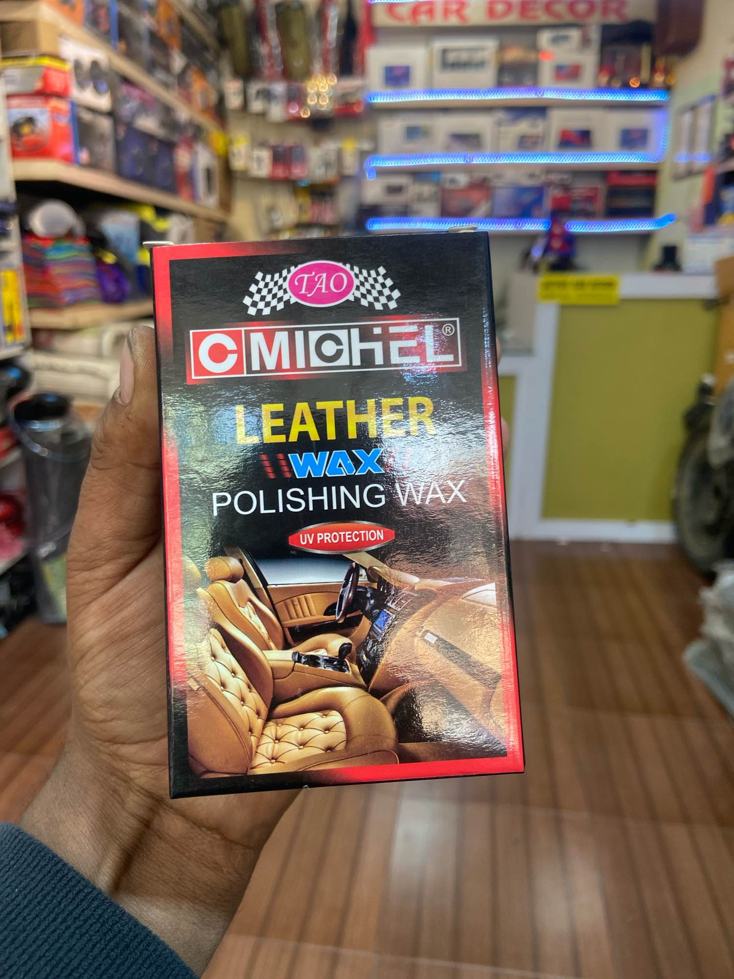 leather wax