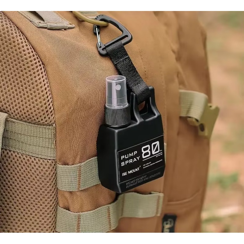 80ml Spray Bottle Carry-on Tactical Portable Spray Bottle Travel Essentials Small Atomiser Reusable Fine Mist Spray Bottle