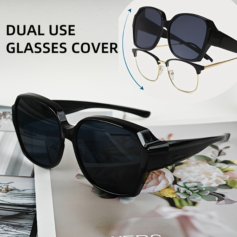 Fashion Over Sunglasses for Myopia Population Matching Multiple Frame UV Protection for Outdoor Sports Hiking Fishing Cycling