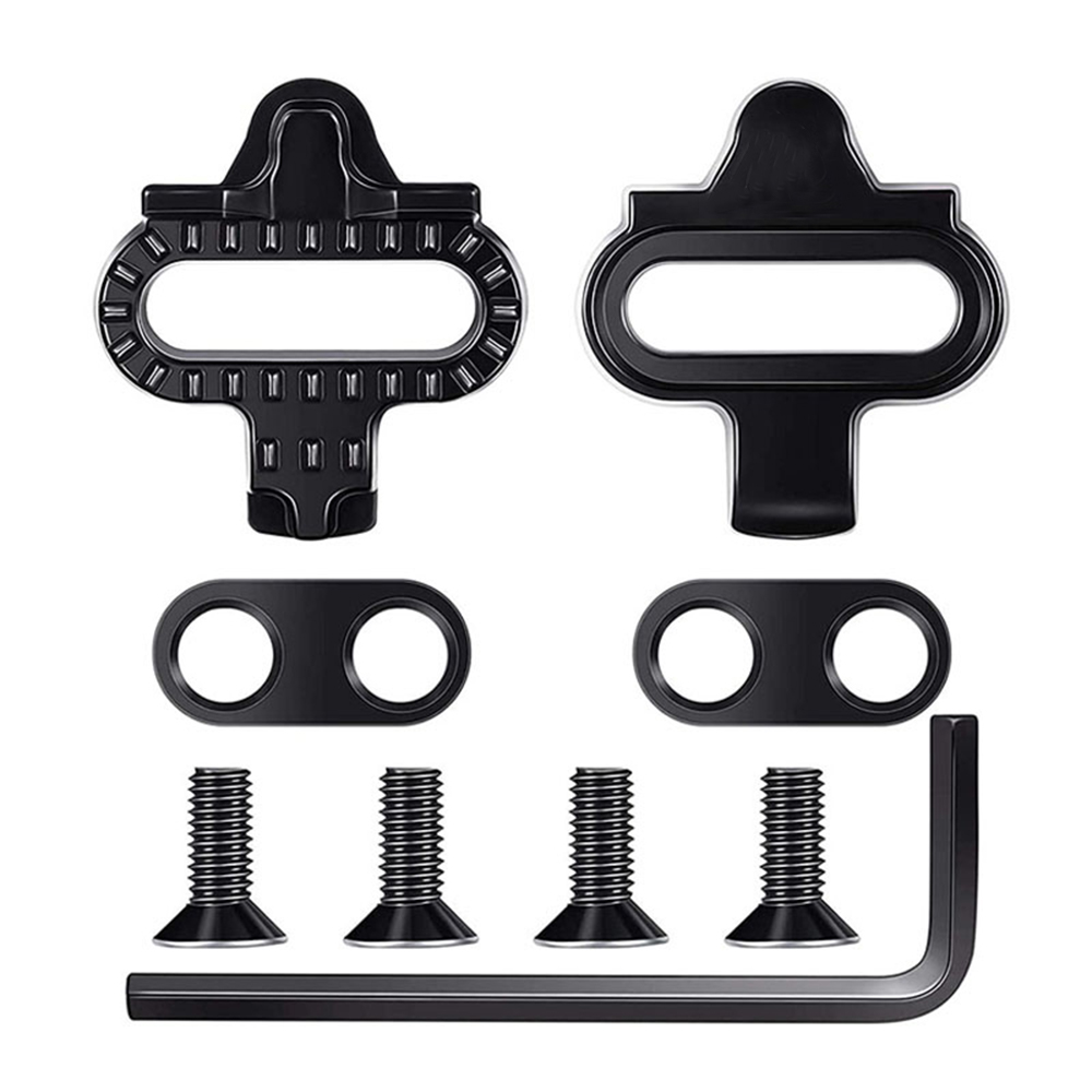 Mountain Bike Release Pedal with Cleat for SH51 SPD Cleats Set Multi-Release Pedal Cleat Cycling Shoe