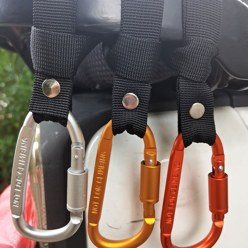 1PC Motorcycle Electric Scooter Hook Front Hook Aluminum Alloy Handlebar Hook for Bicycle Handlebar Hook Clip No-Drill Hook