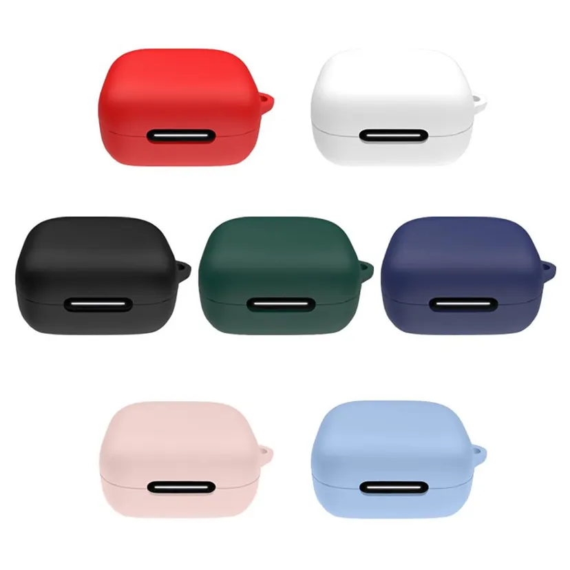 Silicone Earphone Case Anti Drop Shockproof Wireless Headphone Protective Cover Anti Scratch for Soundcore AeroClip