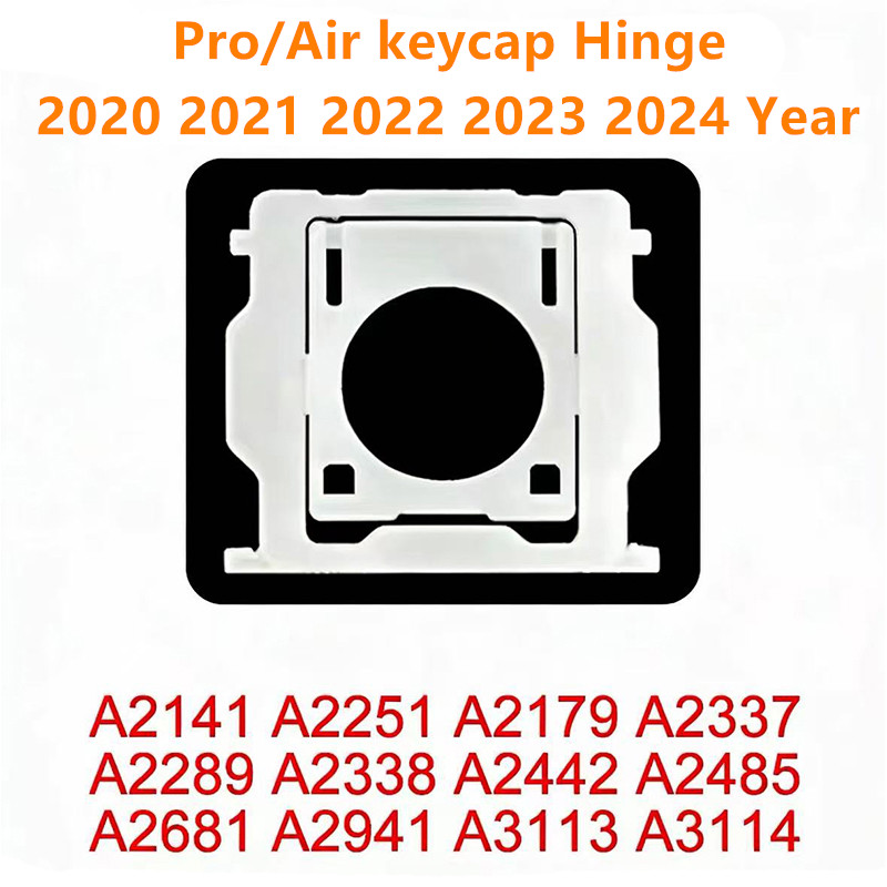Letter Keycaps keys Hinge For Macbook Pro Air 13" 14" 16" A2141 A2337 A2338 A2442 A2485 A2681 A2941 A3113 A3114 A3240 A3241