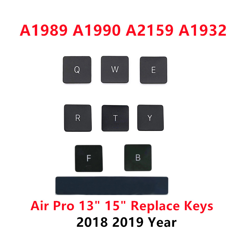 Original New A1990 Keycap For Macbook Pro Retina 15" A1989 A1990 Air 13" A1932 A2159 Key US UK EU Replacement