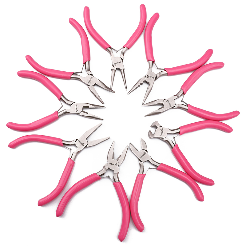 1Pc Upgraded Precision Polishing Non Rusting Jewelry Tool Pliers Handle Anti-slip Splicing and Fixing Jewelry Pliers Tools & Eq