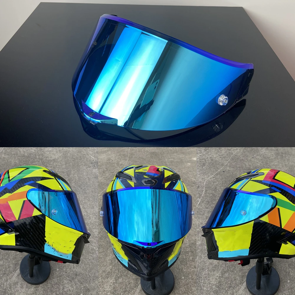 Pista Visor Helmet Face Shield for AGV Pista GPRR, Corsa-r, Pista GPR Viseira Capacete Uv Cut Windproof Sunscreen