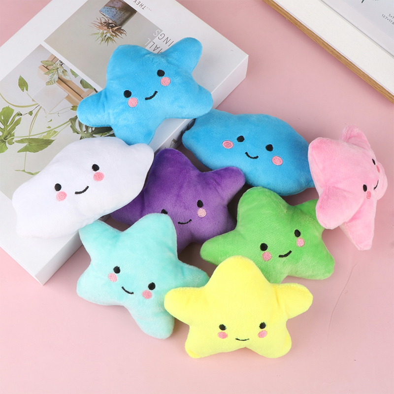 Creative Pillow Plush Cushion Toys For Kids Children Girls Stars And Moon Doll Cloud Expression Cute Toys Nap Pillow Doll