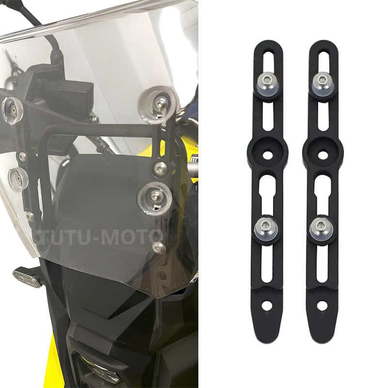 For Suzuki V-Strom 800DE Windscreen Adjusters CNC Windshield Bracket DL800 DL 800 DE 2022 2023 2024 Motorcycle Accessories