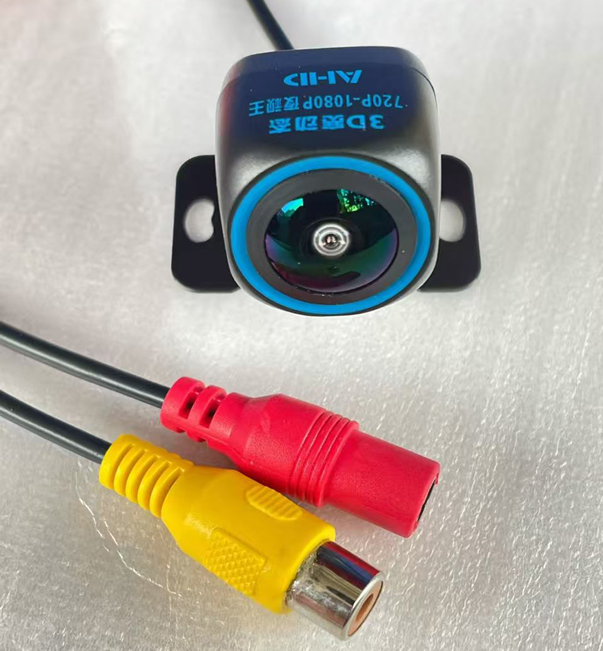 Reversing image car camera Android big screen display 1080P fisheye lens 12V power supply Lotus head interface glass waterproof