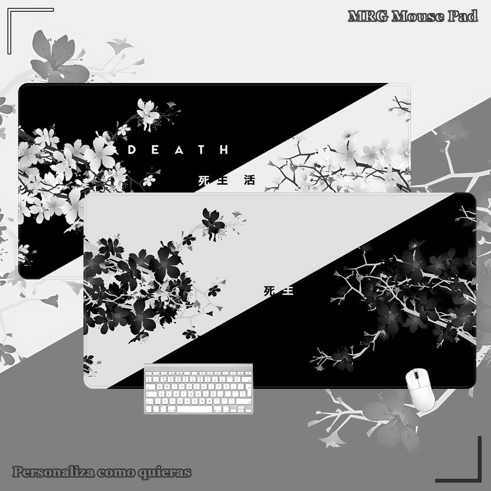 Mouse pad Pc mouse carpet Mouse Desk mat pad Anime mouse mat Mouse mats Gaming mouse mat Pad Yin-yang flower