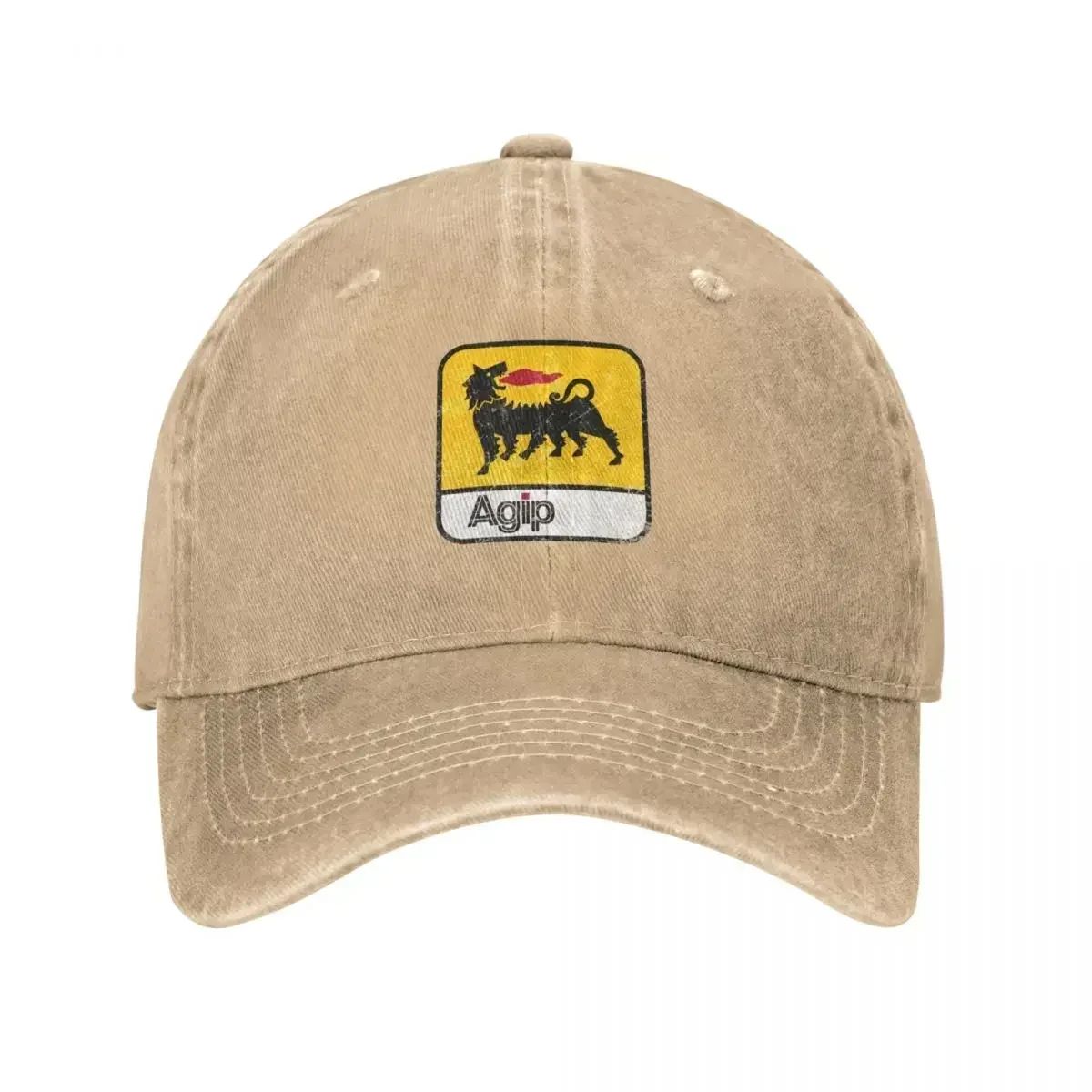 AGIP Oil Company Vintage Baseball Cap Dad Hat Outdoor Sun Protection Fishing Fashion Men Women Hats