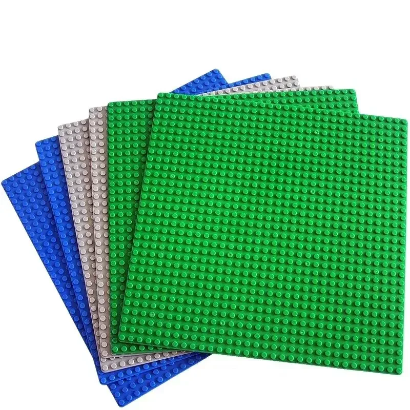 32x32 32x16 Classic Base Plates Plastic Bricks Baseplates MOC DIY City Building Blocks Figures Construction Toys