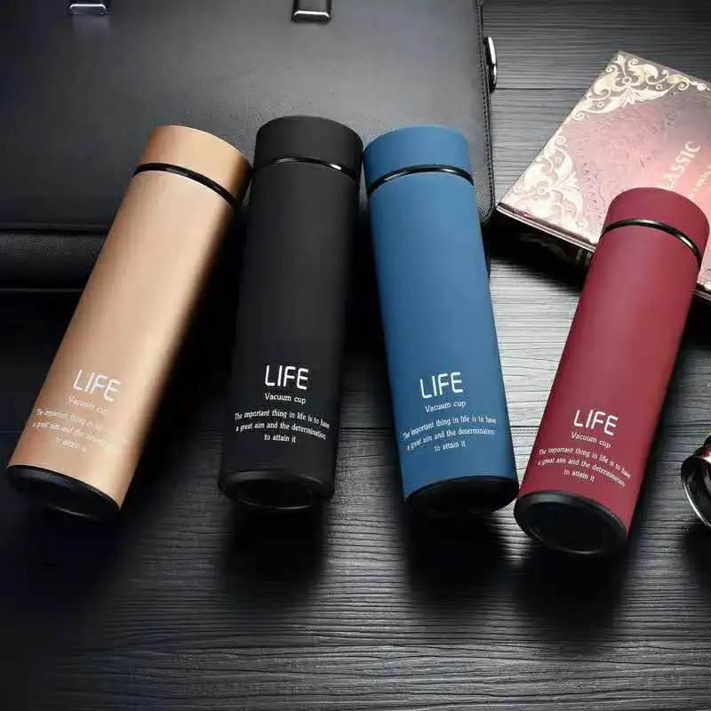 Fancy Stainless Steel Water Bottle Thermos Vaccum Flask Hot And Cold