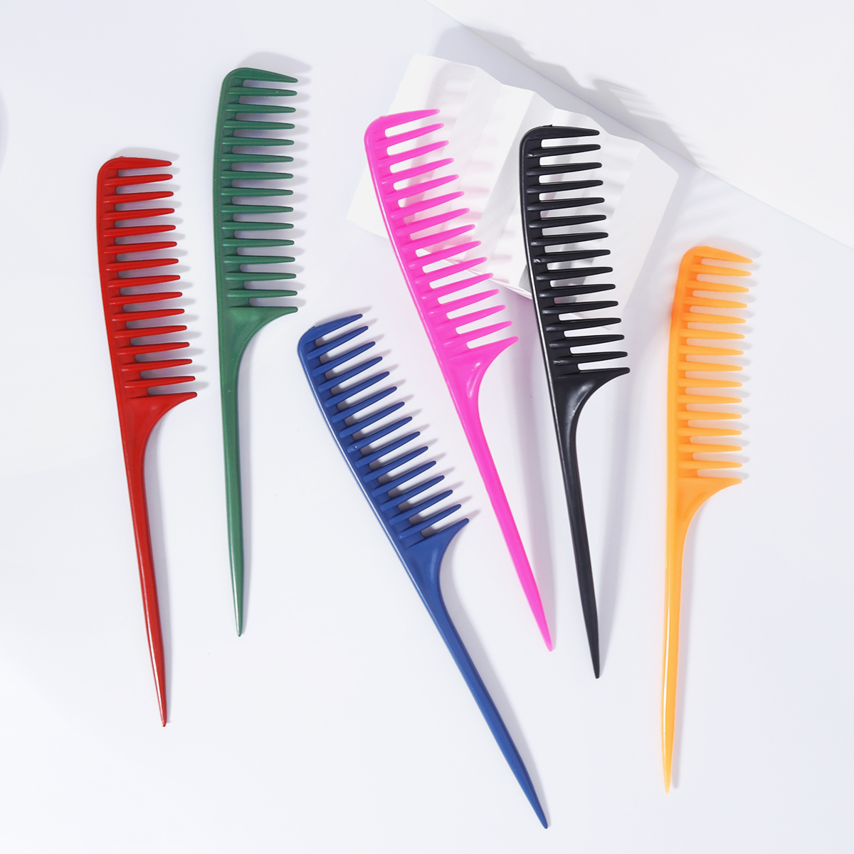 Wide toothed comb brush, home hairdressing, anti-static hairdressing tool salon, special for real hair