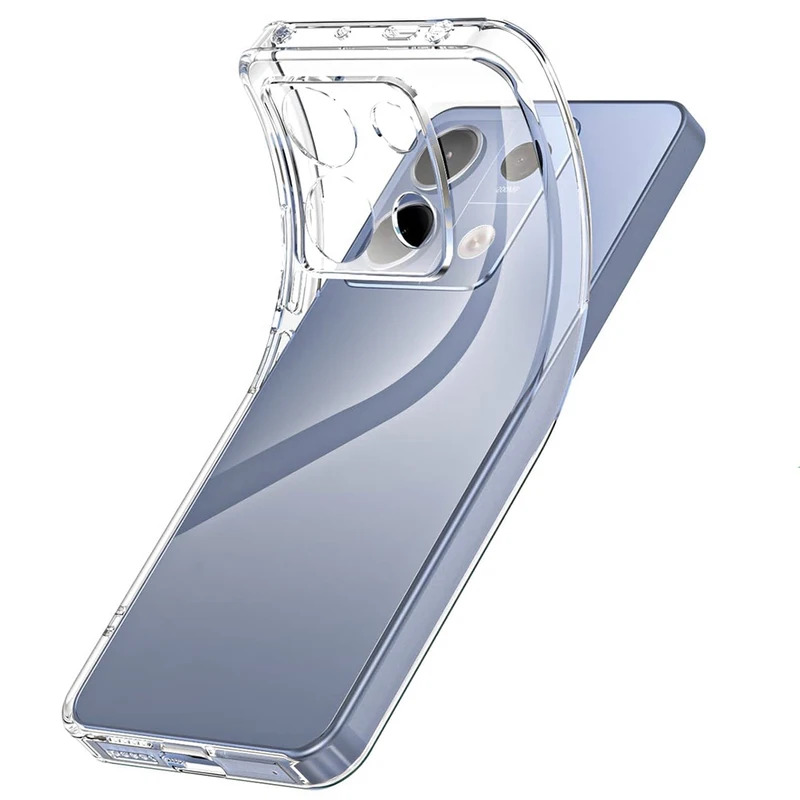 Ultra Thin Silicone Soft Cases For Redmi Note13 4G 5G Case For Redmi Note13Pro Note 13 Pro Clear Back Cover Slim Shell