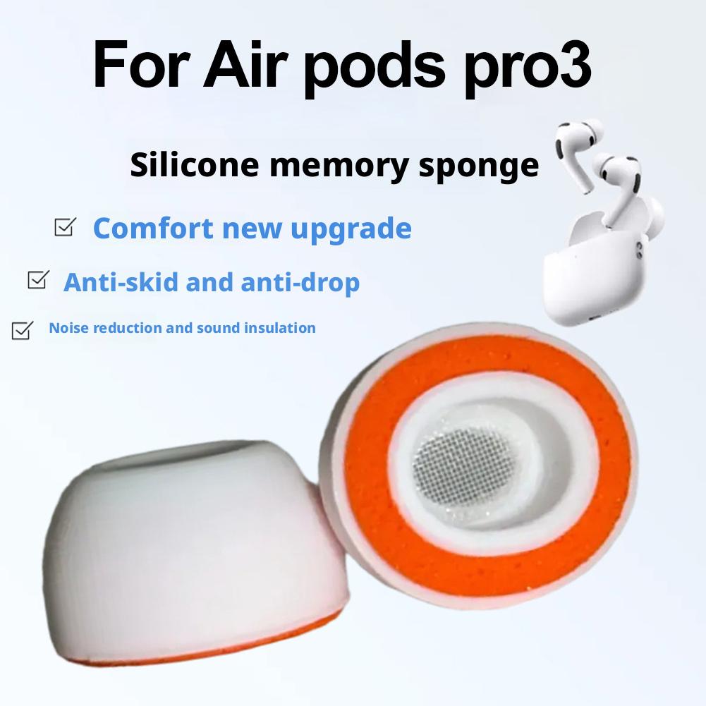 Replacement Memory Foam Ear Tips For AirPods Pro 3 Wireless Earbuds Ear Tips Comfortable Sponge Earpads Cap