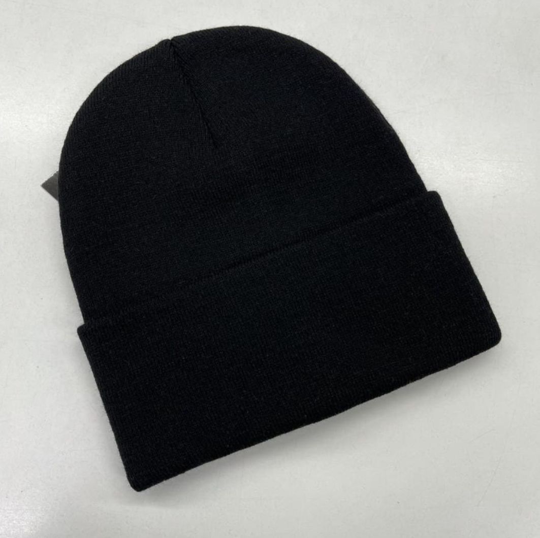 Black Woolen Cap For School Kids