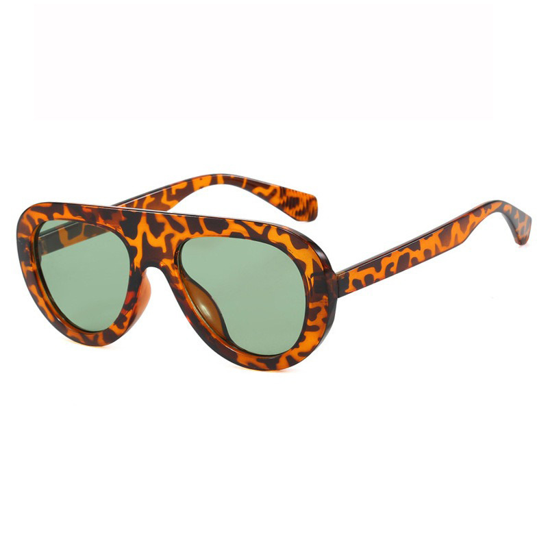 Retro Pilot Sunglasses Women Small Frame Vintage Green Blue Round Lens Shade Ins Style Personality Boho Sun Glasses Female UV400