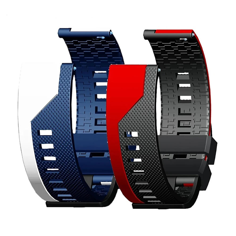 22mm Strap For Xiaomi Mi Watch S2 46mm 42mm S1 Pro/Active Color 2 Silicone Bracelet Watchband For Mibro Watch X1 A1 GS Wristband