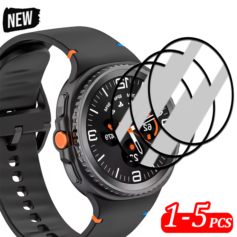 9D Protective Film for Samsung Galaxy Watch 8 40 44mm Screen Protector Anti-scratch Film For Samsung Galaxy Watch 8Classic 46mm