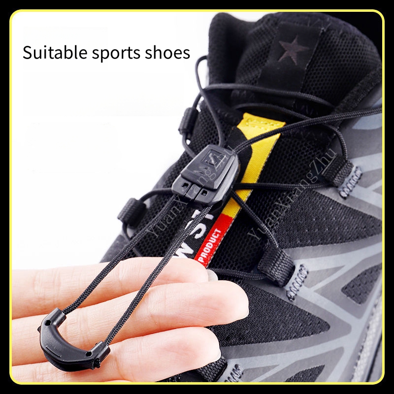 New No tie Shoe laces Round Tennis Laces Without ties Kids Quality Running Sneakers Shoelaces Black White Shoes Accesories