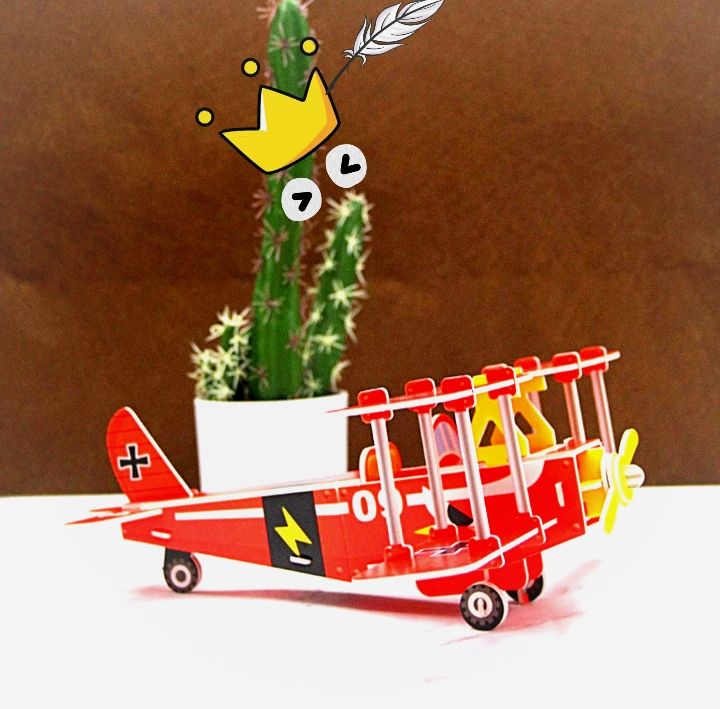 3D Puzzle Aircraft For Kids