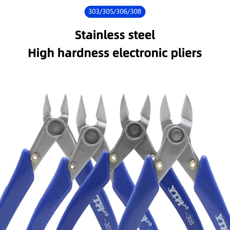 Carbon Steel Precision Cutter Pliers Puzzles Model Assembly Cutting Nipper Diagonal Plier Professional Snips Shears Home