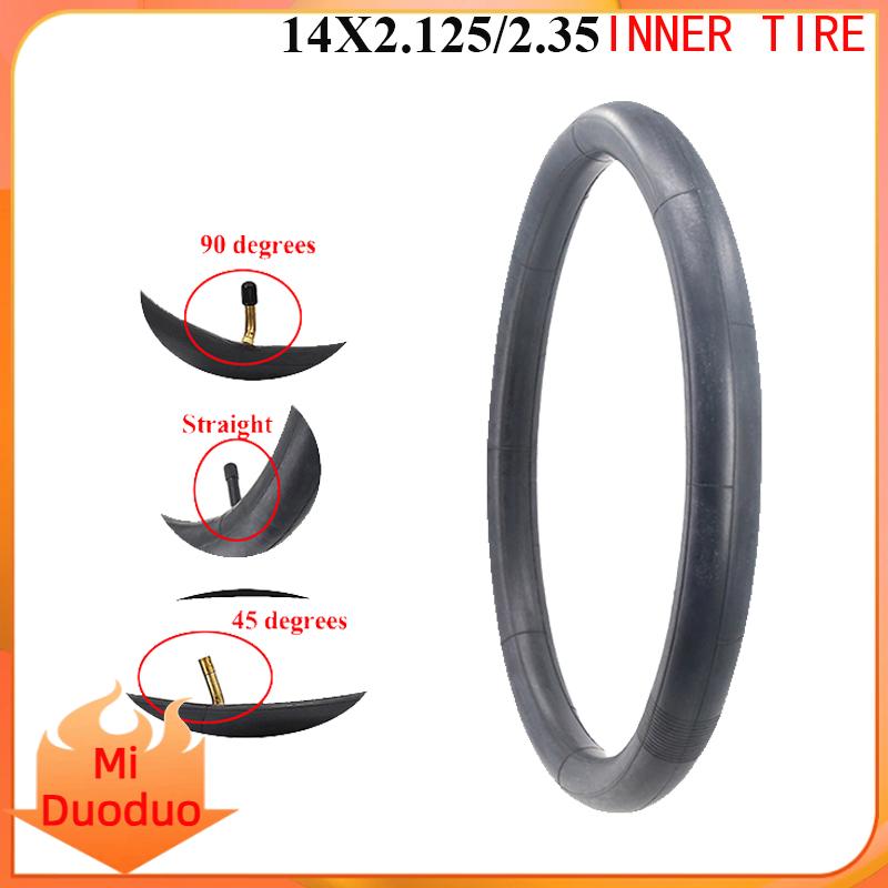 High Quality 14 Inch 14x2.125/2.35 Inner Tube, Suitable for Electric Bicycle Tire Accessories